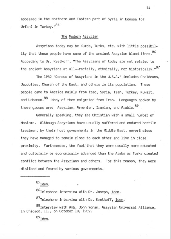 Assyrians in Chicago